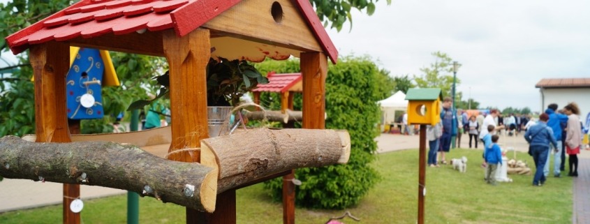 Vogelhaus beim Hoffest